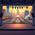 Indoor Stage Rental Houston for Corporate Events